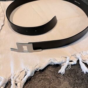 J.LINDEBERG - coco 中古 ジェイリンドバーグ J.LINDEBERG レディース 半袖シャツ M 黒×青 ブラック×ブルー  ストレッチ J.LINDEBERG（ジェイリンドバーグ）/J.LINDEBERG（ジェイ